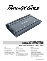 Phoenix Gold RX500.1 User manual