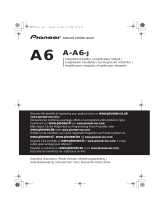 Pioneer A-A6-J User manual