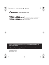 Pioneer 516-S/-K User manual