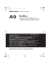 Pioneer A-A9-J User manual