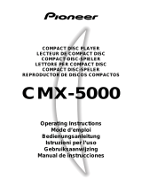 Pioneer CMX-5000 Owner's manual