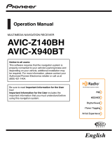 Pioneer AVIC-Z140BH User manual