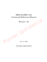 Pioneer BDR-203 User manual