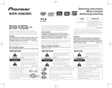 Pioneer BDR-207DBK User manual