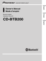Pioneer CD-BTB200 User manual