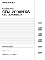 Pioneer CDJ-2000NXS User manual