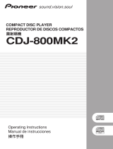 Pioneer CDJ-800MK2 User manual