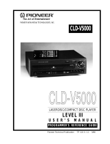 Pioneer CLD-V5000 User manual