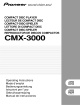 Pioneer CMX-3000 User manual