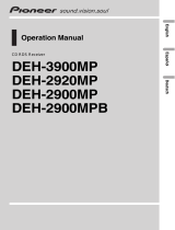 Pioneer DEH-2900MP User manual