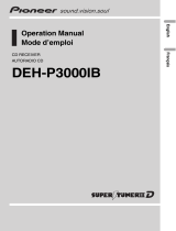 Pioneer DEH-P3000IB User manual