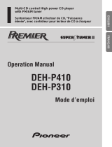 Pioneer DEH-P410 User manual