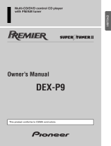 Pioneer DEX-P9 User manual