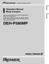 Pioneer DEH-P580MP User manual