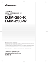 Pionner DJM-250-W User manual