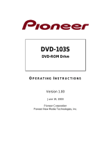 Pioneer DVD-103S User manual