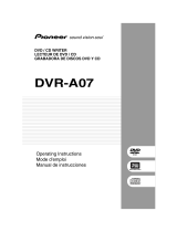 Pioneer DVD / CD WRITER User manual