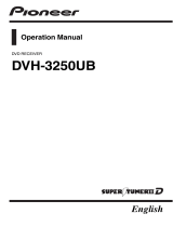 Pioneer DVH-3250UB User manual