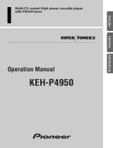 Pioneer KEH-P4950 User manual