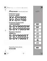Pioneer S-DV900SW User manual