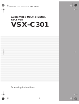 Pioneer VSX-C301 User manual
