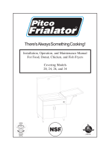 Pitco Frialator 20 User manual