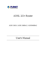 Planet ADE-4400 User manual