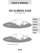 PLUS Vision U2-1130/U2-1110 User manual