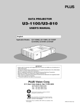 Plus PLUS U3-1100SF User manual