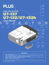 PLUS Vision U7-132/U7-137 User manual