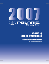 Polaris 600 HO IQ User manual