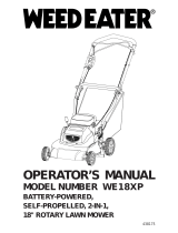 Weed Eater 438175 User manual