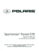 Polaris 570 User manual