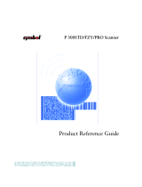 Symbol P 300STD/FZY/PRO Scanner User manual