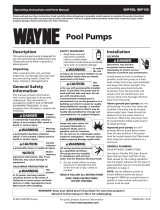 Wayne WIP100 User manual