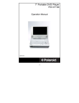 Polaroid PDV-0713B User manual
