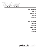 Polk Audio 255c-RT User manual