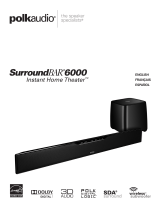 Polk Audio SurroundBar 6000 User manual