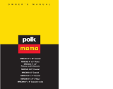 Polk Audio MMC690 User manual