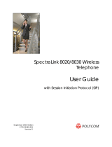Spectralink NetLink 8020 User manual