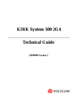 Polycom KIRK 500 2G4 User manual