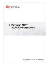 Polycom 5020 User manual