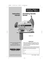 Porter-Cable 121 User manual