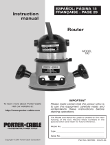 Porter-Cable 100 User manual