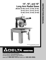 Porter-Cable 16" User manual