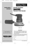 Porter-Cable 335 User manual