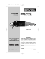 Porter-Cable 7414 User manual