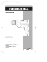 Porter-Cable PC600D User manual