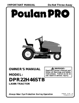 Poulan DPR22H46STA User manual