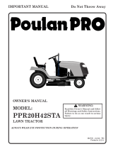 Poulan 182770 User manual